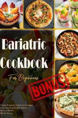 Cover of Bariatric Cookbook 2024 For Beginners