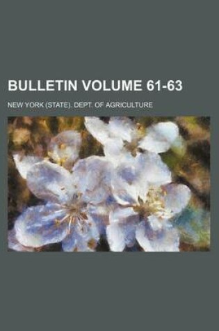 Cover of Bulletin Volume 61-63