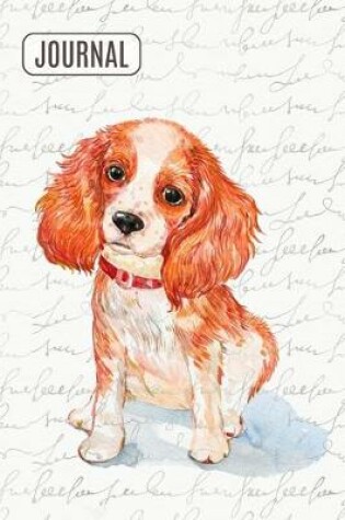 Cover of Lined Journal Notebook Cute Spaniel