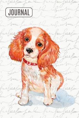 Cover of Lined Journal Notebook Cute Spaniel