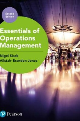 Cover of Essentials of Operations Management with MyLab Operations Management