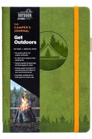 Cover of The Camper's Journal (Outdoor Journal; Camping Log Book; Travel Diary)