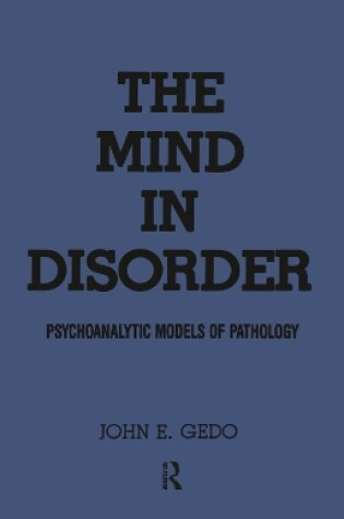 Cover of The Mind in Disorder