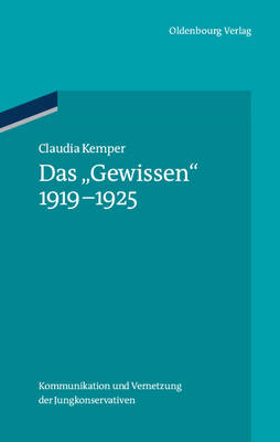 Book cover for Das Gewissen 1919-1925