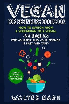 Book cover for Vegan for Beginners Cookbook