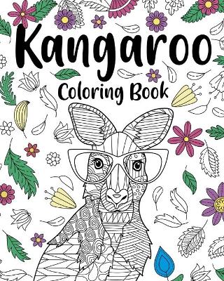 Book cover for Kangaroo Coloring Book