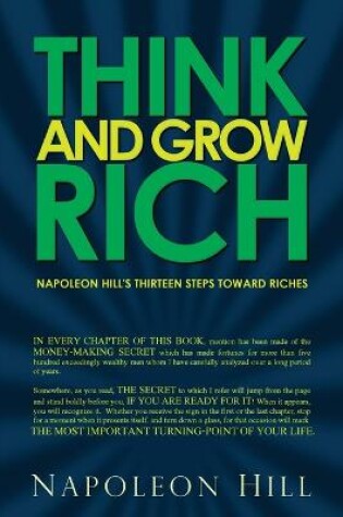 Cover of Think and Grow Rich - Napoleon Hill's Thirteen Steps Toward Riches