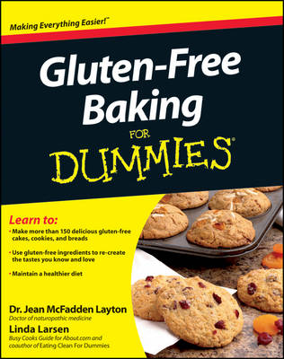 Book cover for Gluten–Free Baking For Dummies