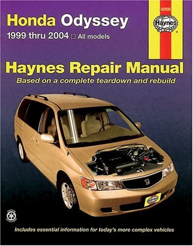 Book cover for Honda Odyssey