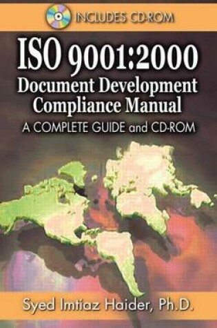 Cover of ISO 9001:2000 Document Development Compliance Manual: A Complete Guide