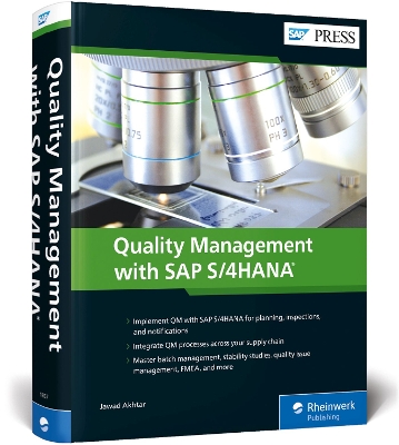 Book cover for Quality Management with SAP S/4HANA