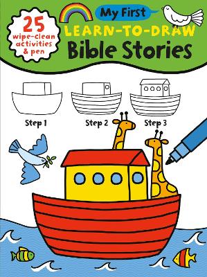 Book cover for My First Learn to Draw Bible Stories