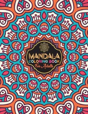 Book cover for Mandala Coloring Book for Adults