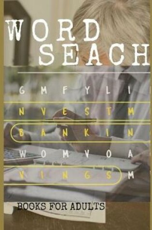 Cover of Word Seach Books For Adults