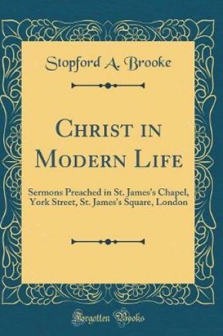 Cover of Christ in Modern Life