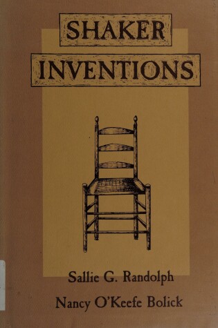Cover of Shaker Inventions