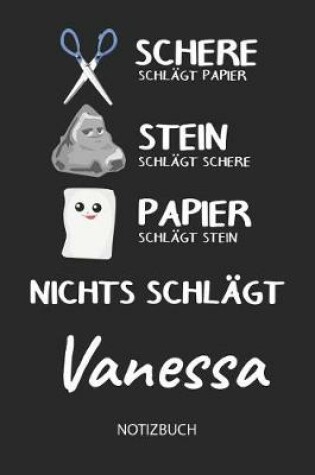 Cover of Nichts schlagt - Vanessa - Notizbuch
