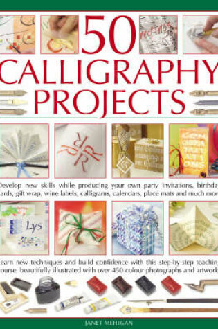 Cover of 50 Calligraphy Projects