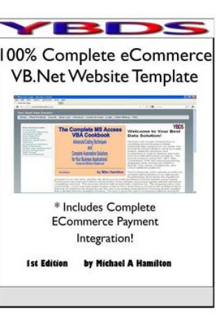 Cover of 100% Complete Ecommerce VB.Net Website Template