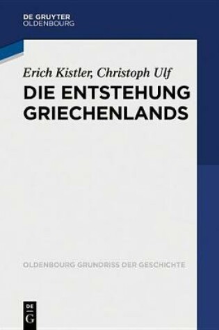 Cover of Die Entstehung Griechenlands