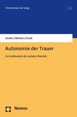 Cover of Autonomie Der Trauer