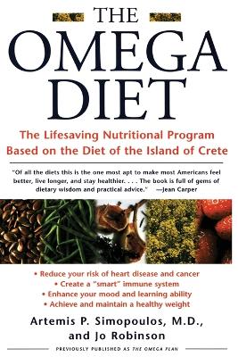 Book cover for The Omega Diet