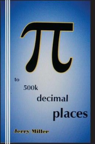 Cover of pi to 500k decimal places