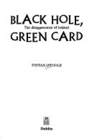 Cover of Black Hole Green Card