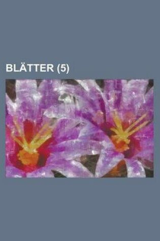 Cover of Blatter (5)