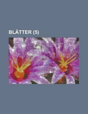 Book cover for Blatter (5)