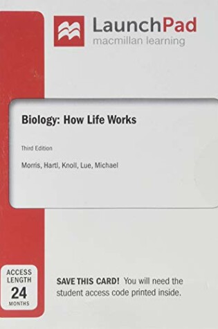 Cover of Launchpad for Biology: How Life Works (4-Term Access)