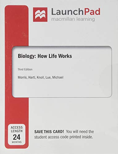 Book cover for Launchpad for Biology: How Life Works (4-Term Access)