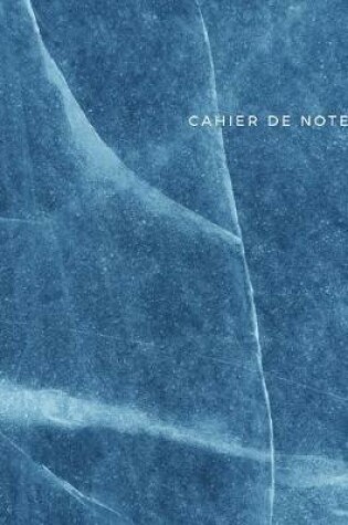 Cover of cahier de notes