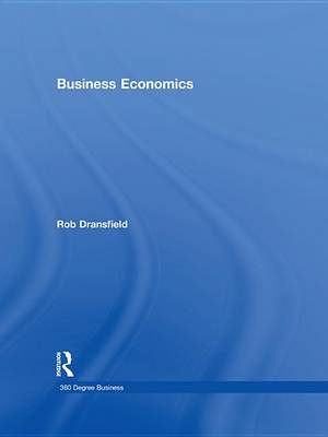 Book cover for Business Economics
