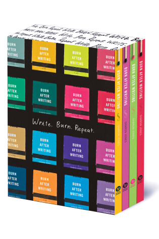 Cover of Burn After Writing Boxed Set