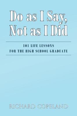 Book cover for Do as I Say, Not as I Did