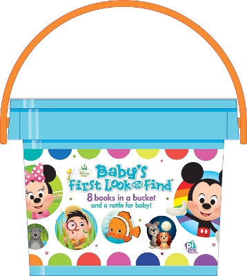 Book cover for Disney Baby Rattle Bucket of Books OP