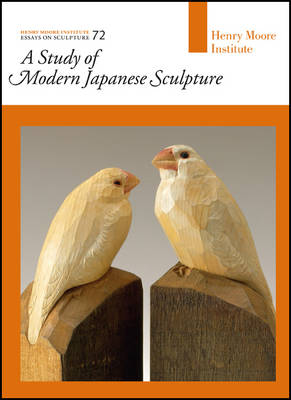 Book cover for A Study of Modern Japanese Sculpture