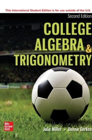 Cover of College Algebra & Trigonometry ISE