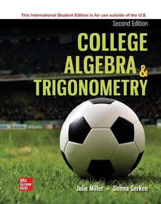 Book cover for College Algebra & Trigonometry ISE