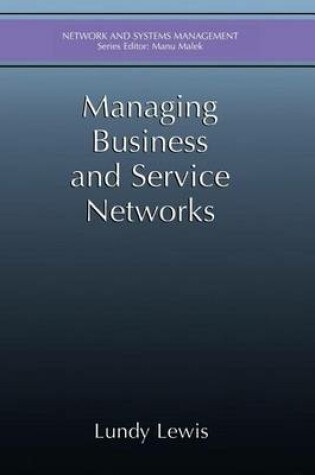 Cover of Managing Business and Service Networks