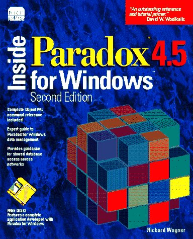 Book cover for Inside Paradox 4.5 for Windows