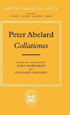 Cover of Abelard's Collationes. Oxford Medieval Texts.