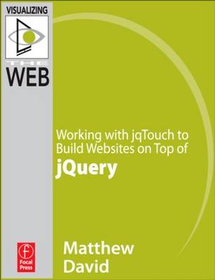 Cover of Working with Jqtouch to Build Websites on Top of Jquery