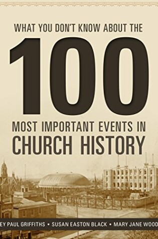 Cover of What You Don't Know about the 100 Most Important Events in Church History