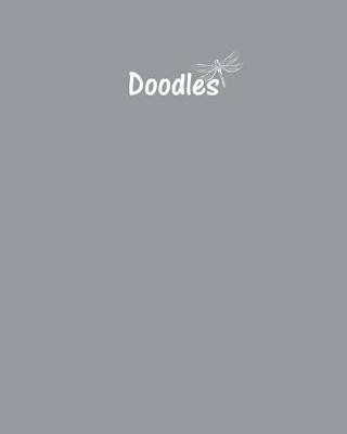 Book cover for Doodles Journal - Great for Sketching, Doodling or Planning with French Grey Cov