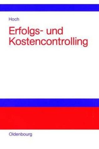 Cover of Erfolgs- Und Kostencontrolling
