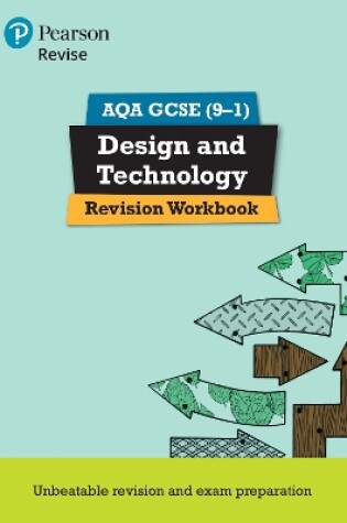 Cover of Pearson REVISE AQA GCSE (9-1) Design & Technology Revision Workbook