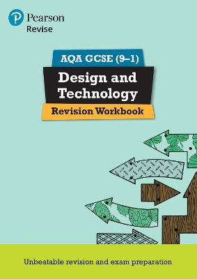 Cover of Pearson REVISE AQA GCSE (9-1) Design & Technology Revision Workbook