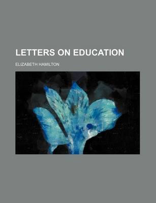 Book cover for Letters on Education